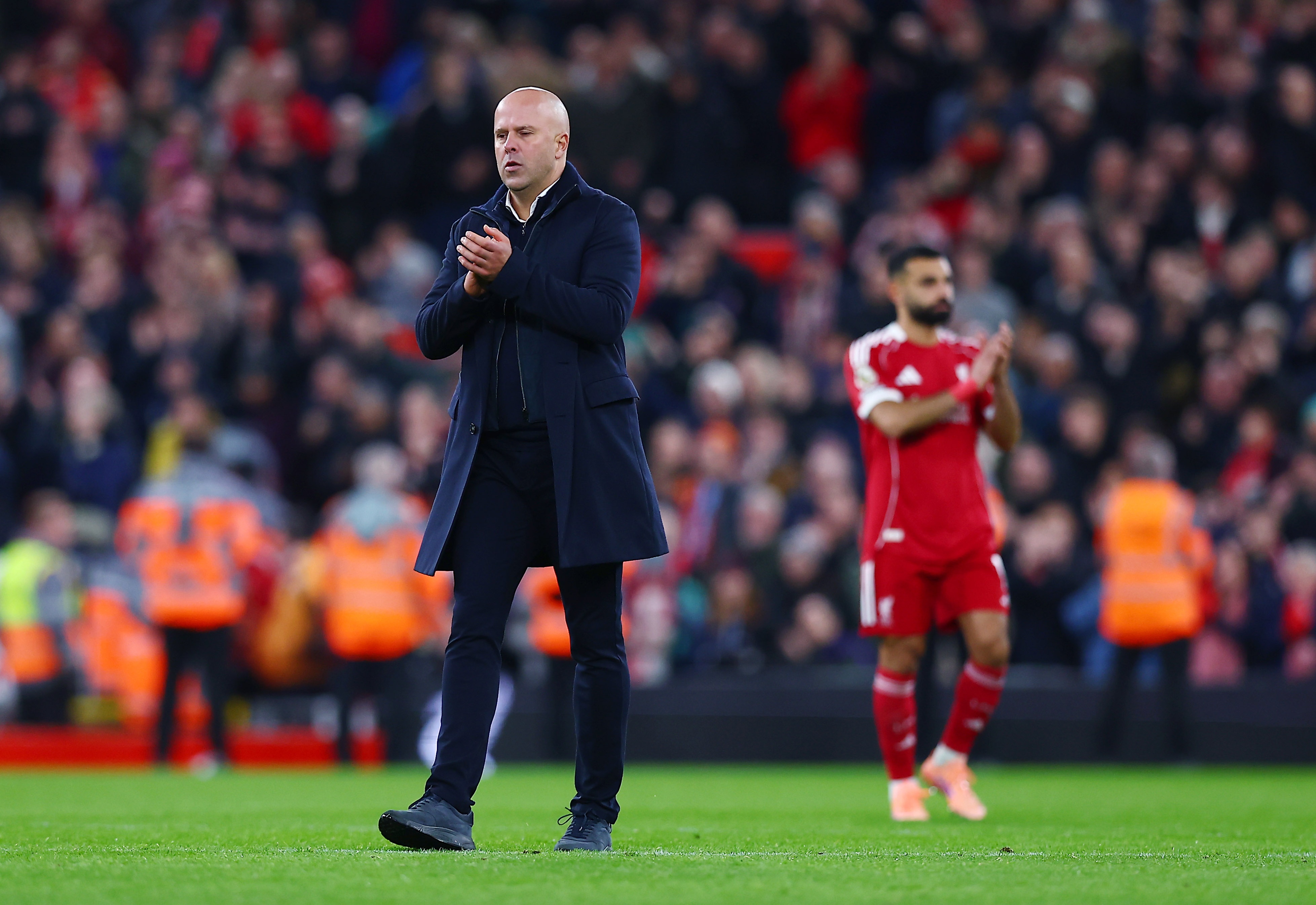 目前英超球队联赛连续不败场次：利物浦、曼城9场居首，阿森纳6场